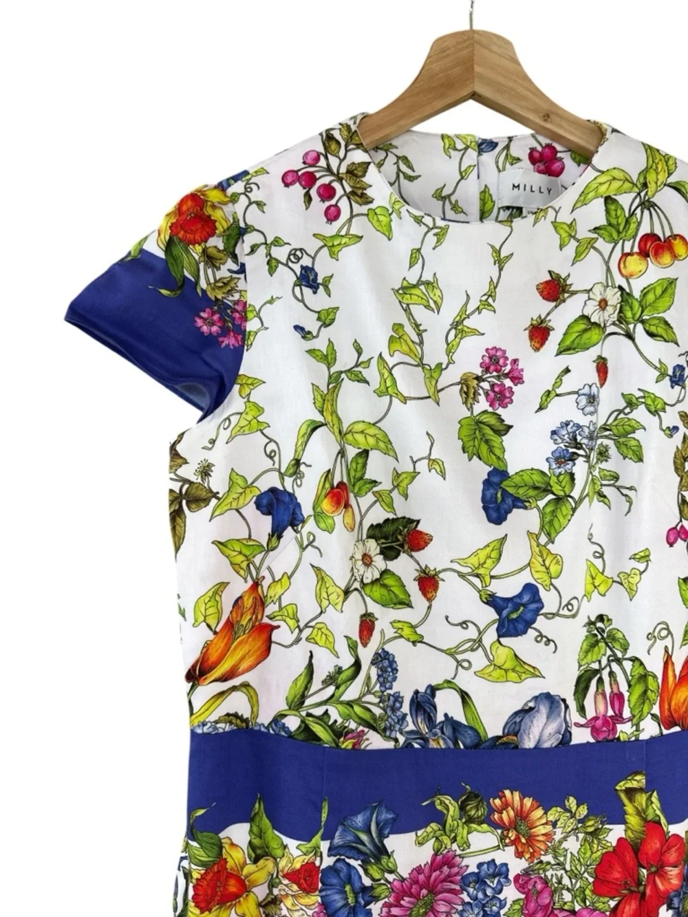 MILLY Karissa Floral print Cotton Dress - Picture 6 of 11